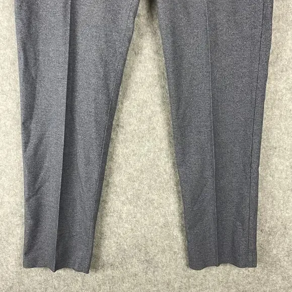 Charles Tyrwhitt Pants Mens 38x34 Blue Stretch Textured Trouser Slim Fit NEW - Picture 3 of 16